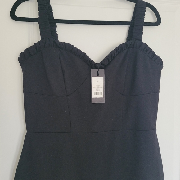 NWT Dynamite Black Midi Dress - Picture 10 of 11